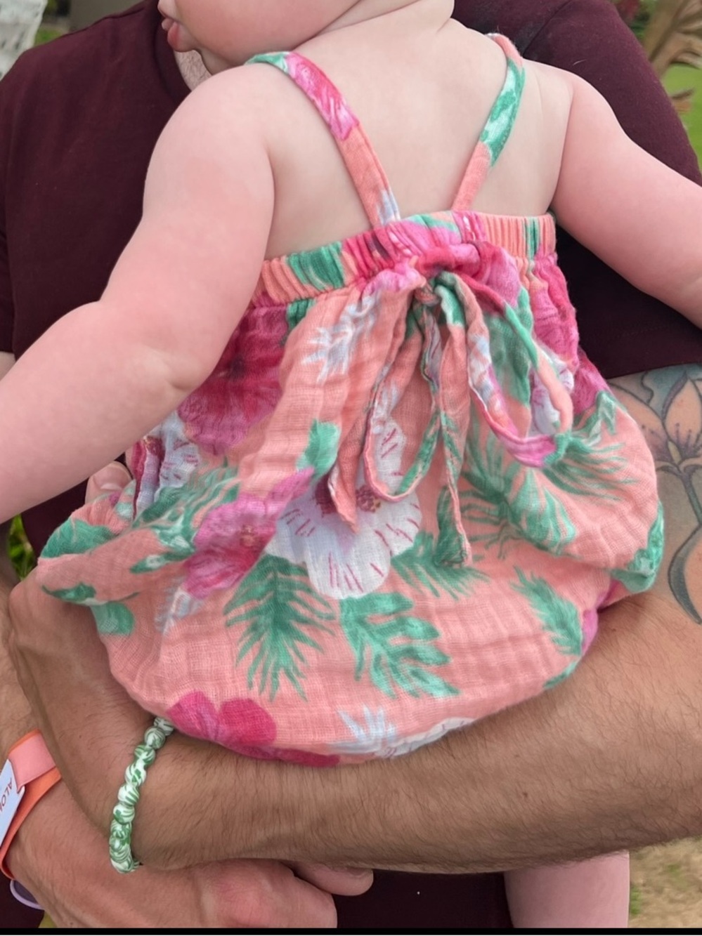 Angel Dear Floral Romper Baby Girl 6-12 months